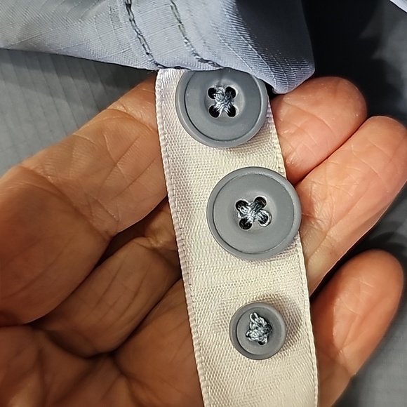 Duluth mens NFZ long sleeve shirt. 2 front pockets. Size 2XL. Blue gray - Picture 11 of 13